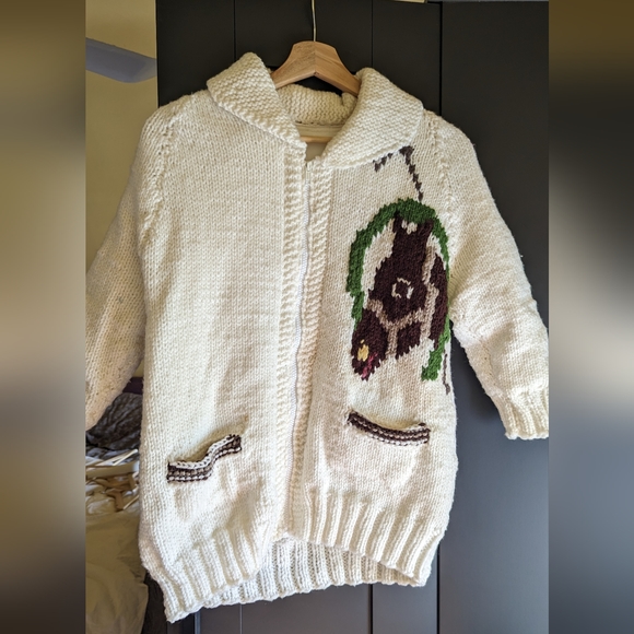 Vintage 90’s horse knit sweater